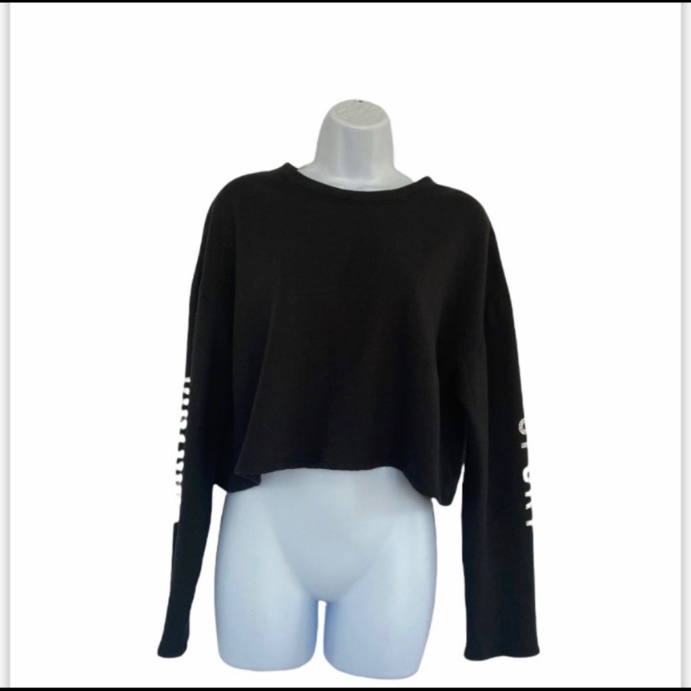 Victoria sport crop sweatshirt top size S/P